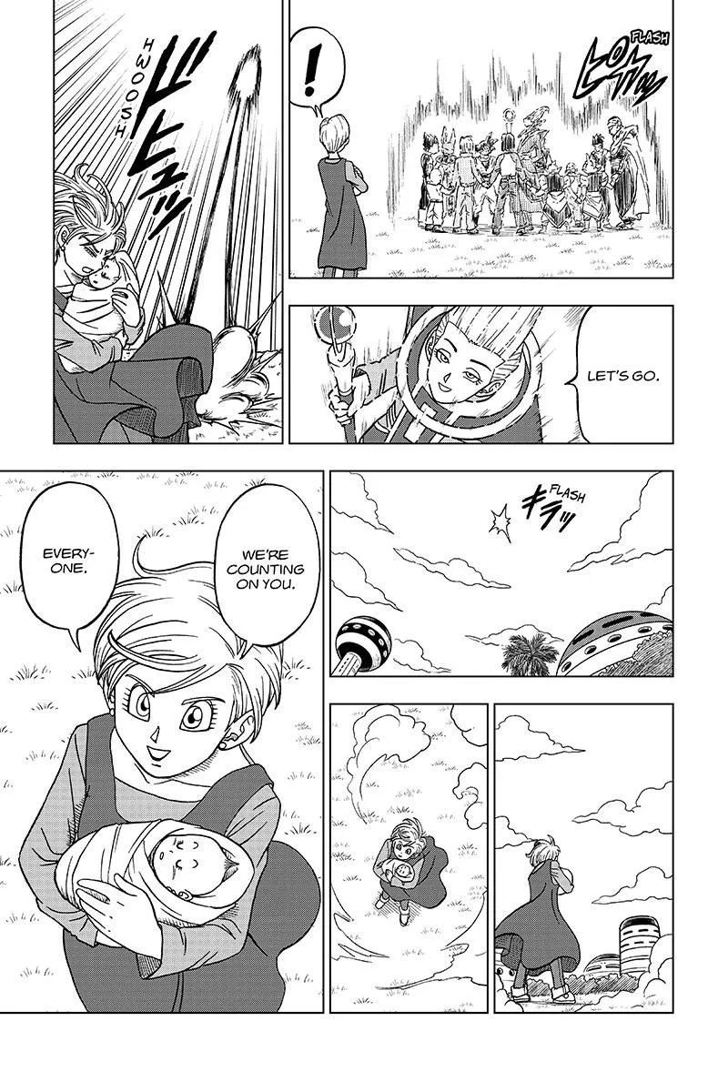 Dragon Ball Super Manga Chapter 32 page 45 - The Super Warriors Gather! Part 2
