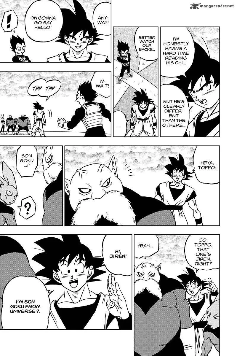 Dragon Ball Super Manga Chapter 33 page 11 - Universe Survival! The Tournament of Power Begins!!