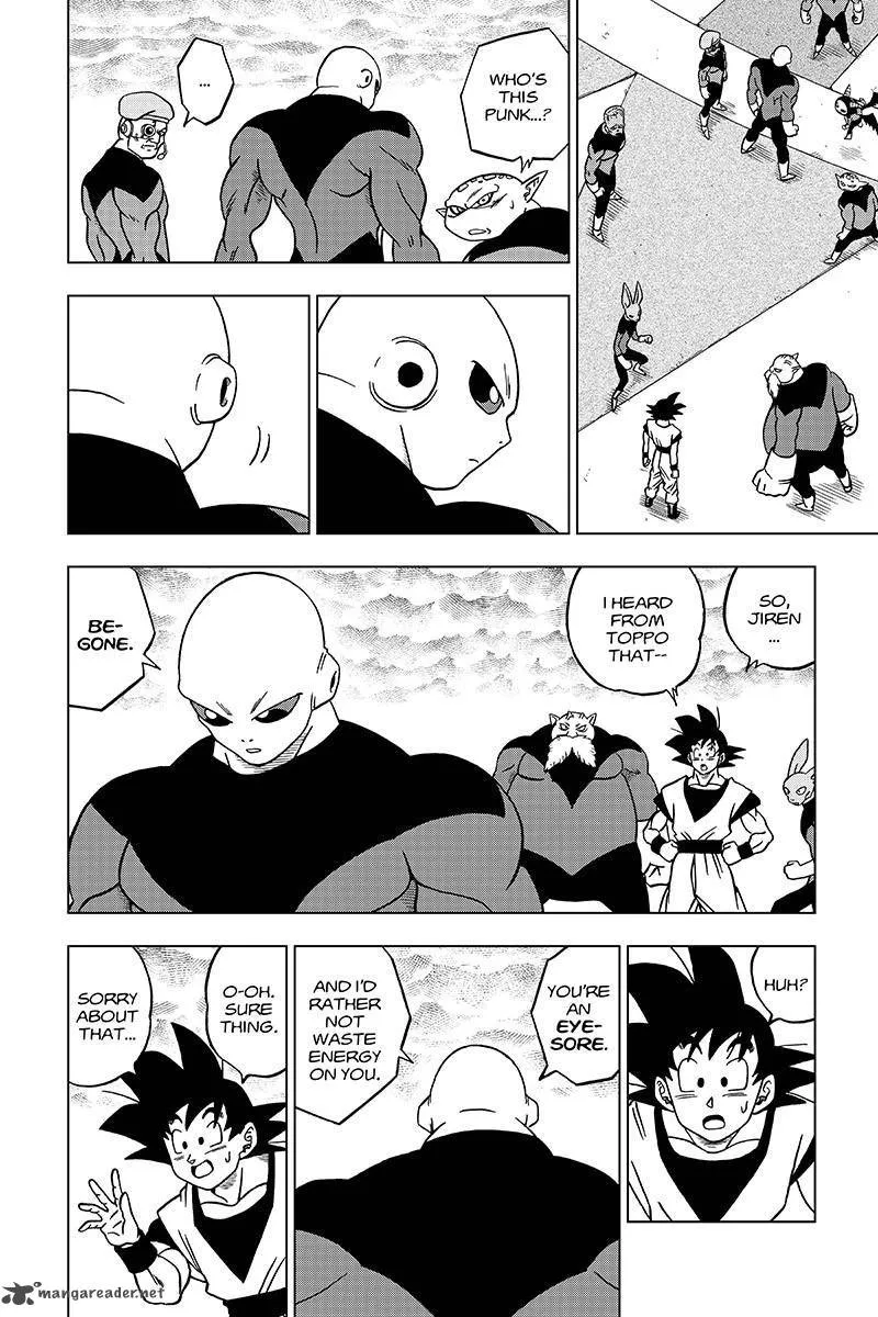 Dragon Ball Super Manga Chapter 33 page 12 - Universe Survival! The Tournament of Power Begins!!