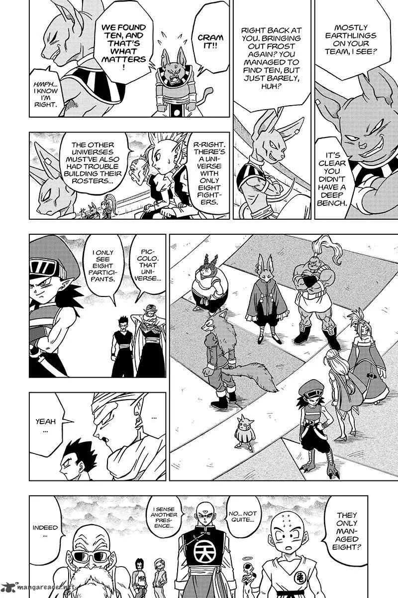 Dragon Ball Super Manga Chapter 33 page 16 - Universe Survival! The Tournament of Power Begins!!