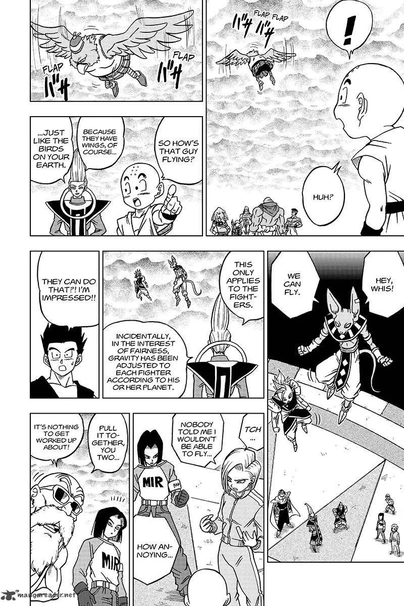 Dragon Ball Super Manga Chapter 33 page 4 - Universe Survival! The Tournament of Power Begins!!