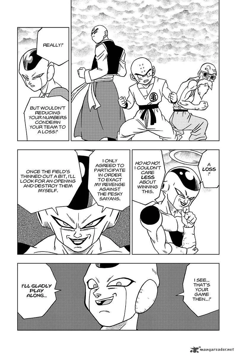 Dragon Ball Super Manga Chapter 33 page 44 - Universe Survival! The Tournament of Power Begins!!