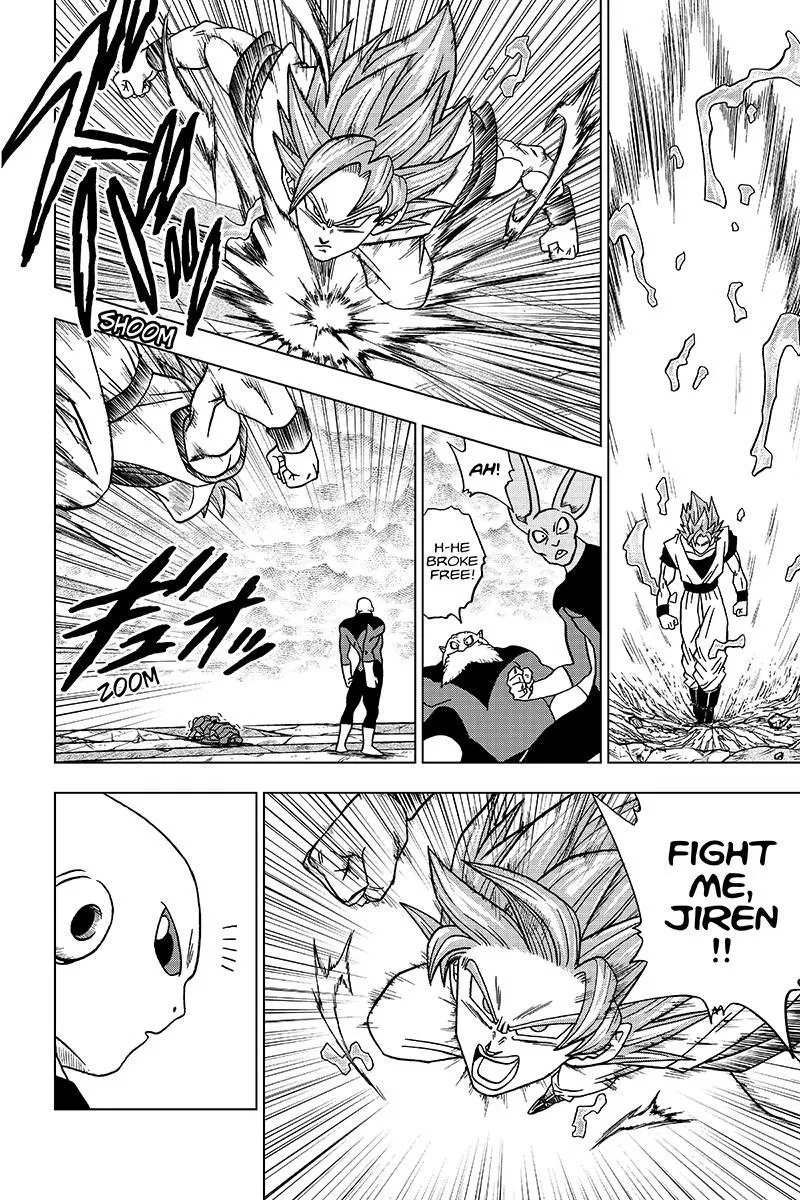 Dragon Ball Super Manga Chapter 35 page 10 - Hit vs. Jiren