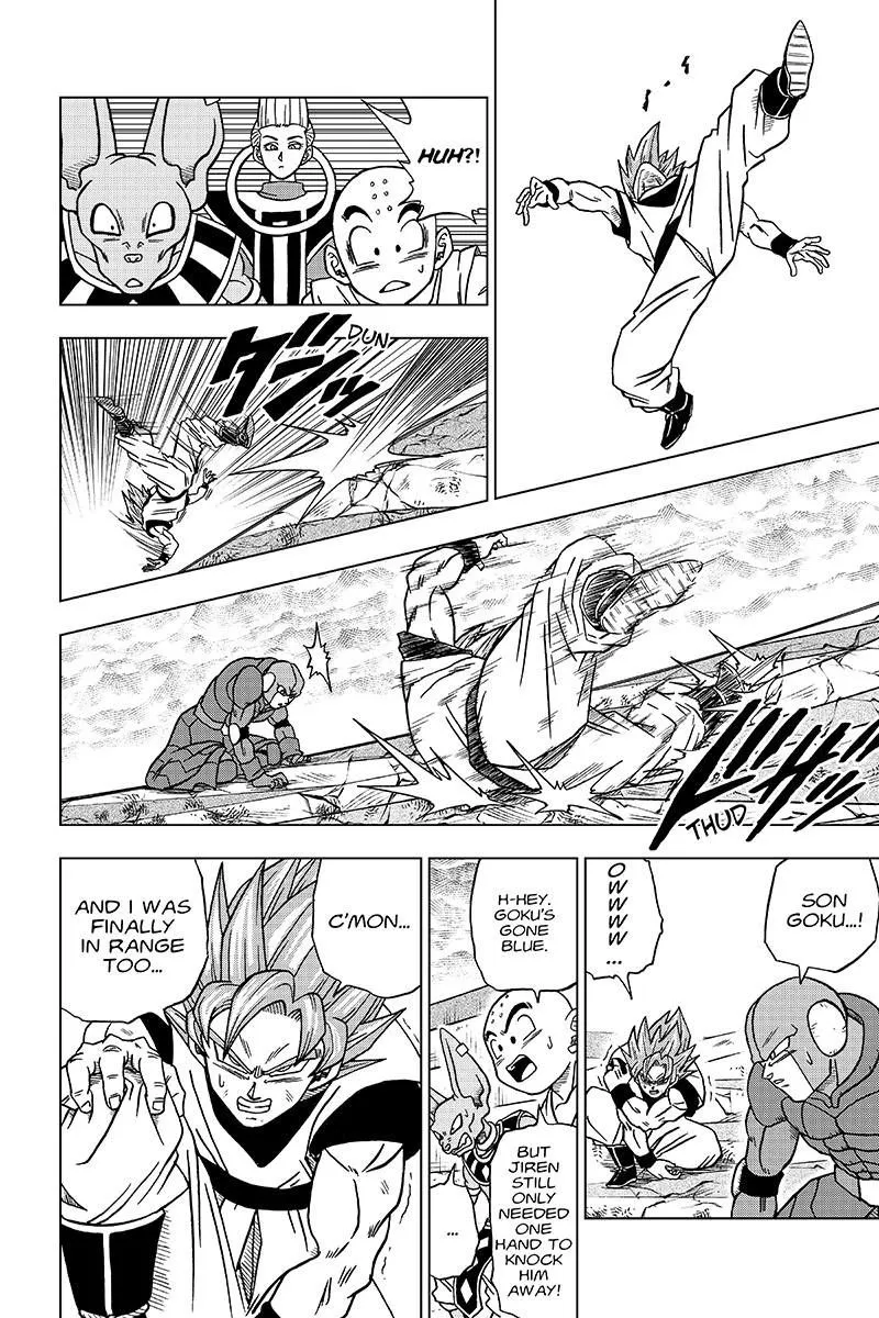 Dragon Ball Super Manga Chapter 35 page 12 - Hit vs. Jiren