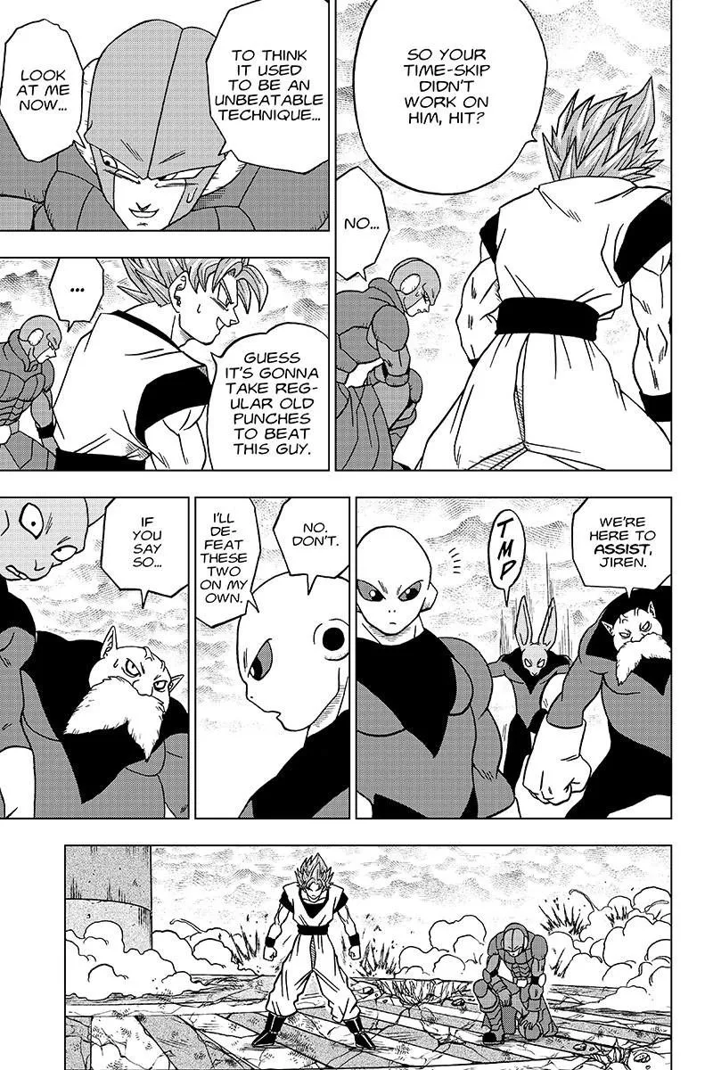 Dragon Ball Super Manga Chapter 35 page 13 - Hit vs. Jiren