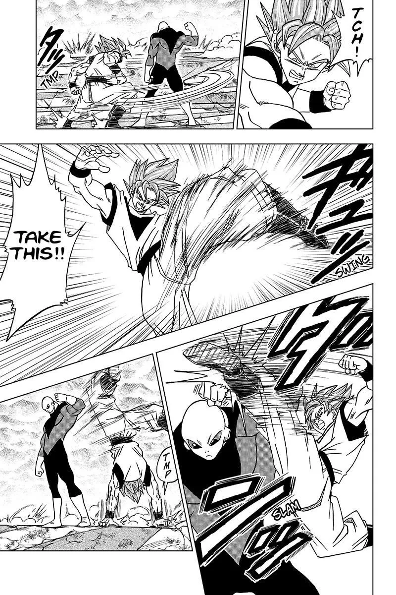 Dragon Ball Super Manga Chapter 35 page 15 - Hit vs. Jiren