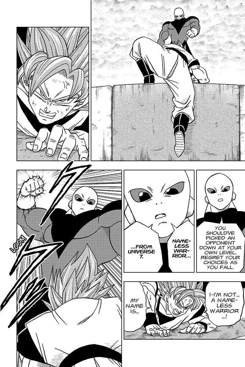 Dragon Ball Super Manga Chapter 35 page 22 - Hit vs. Jiren