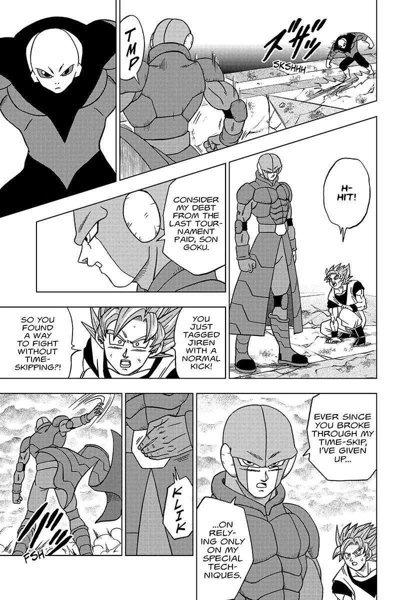Dragon Ball Super Manga Chapter 35 page 25 - Hit vs. Jiren