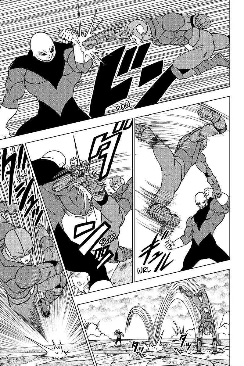 Dragon Ball Super Manga Chapter 35 page 27 - Hit vs. Jiren
