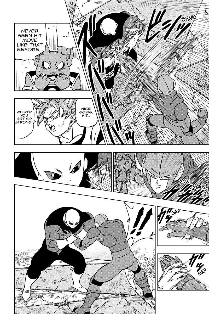 Dragon Ball Super Manga Chapter 35 page 28 - Hit vs. Jiren