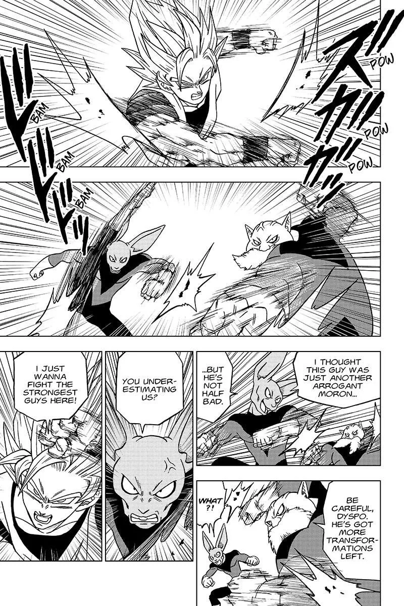 Dragon Ball Super Manga Chapter 35 page 3 - Hit vs. Jiren