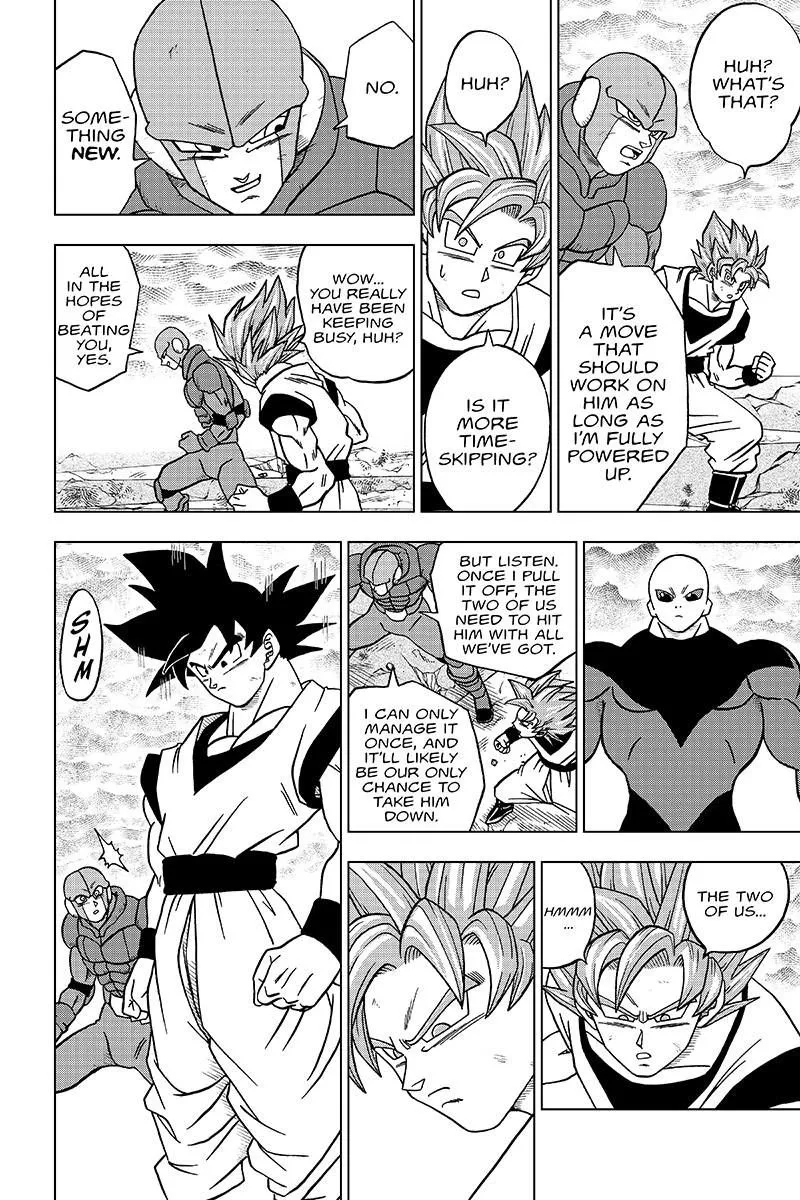 Dragon Ball Super Manga Chapter 35 page 32 - Hit vs. Jiren