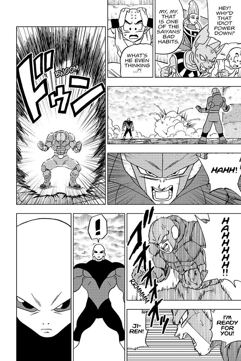 Dragon Ball Super Manga Chapter 35 page 34 - Hit vs. Jiren