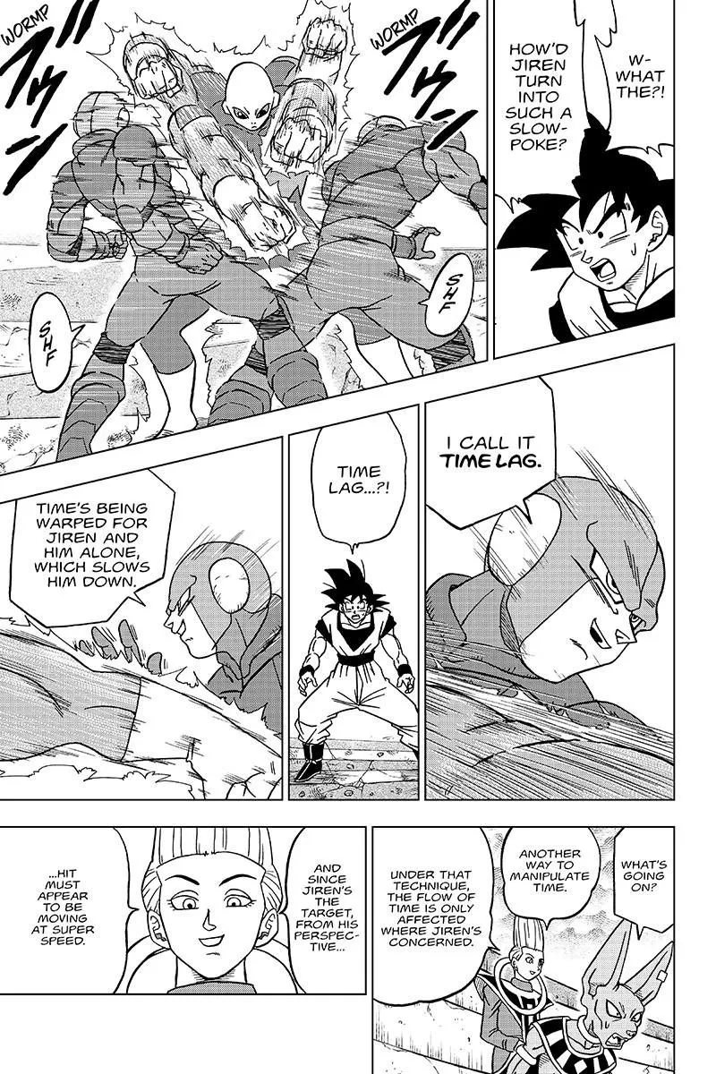 Dragon Ball Super Manga Chapter 35 page 37 - Hit vs. Jiren