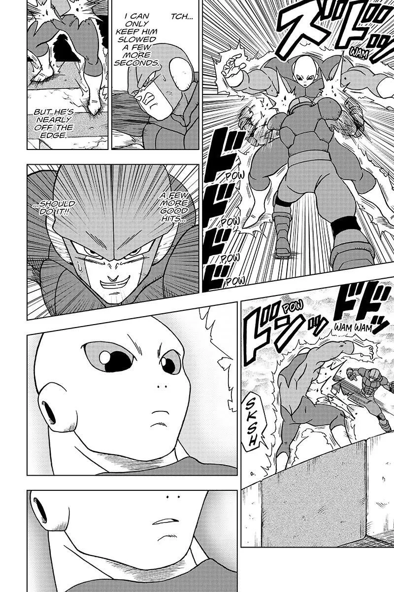 Dragon Ball Super Manga Chapter 35 page 40 - Hit vs. Jiren