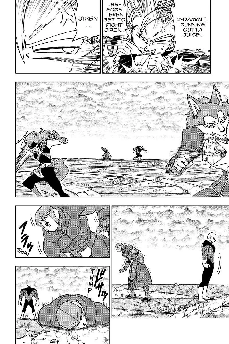 Dragon Ball Super Manga Chapter 35 page 8 - Hit vs. Jiren