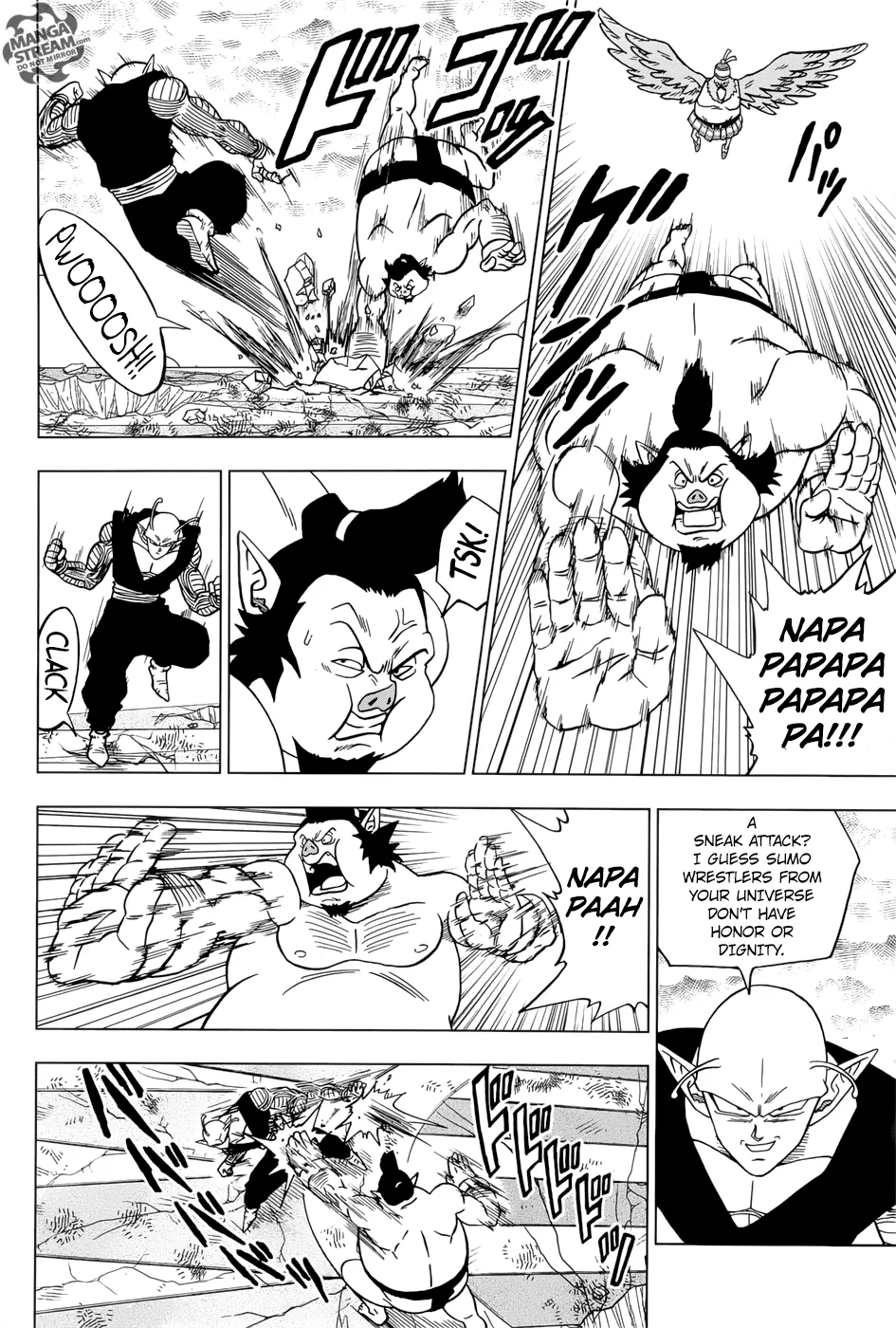 Dragon Ball Super Manga Chapter 36 page 12 - Quirky Competitors