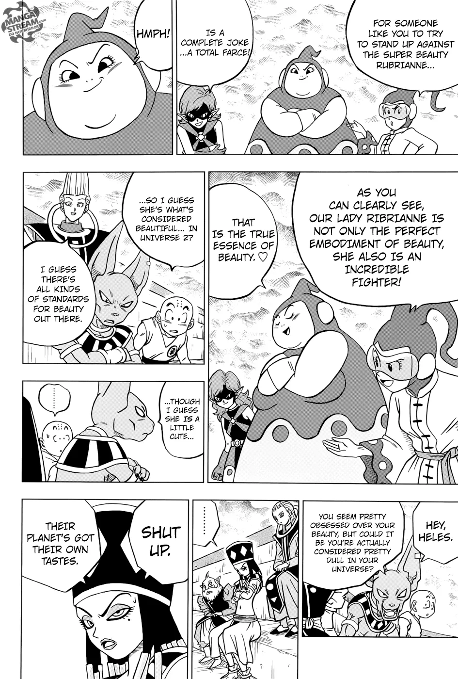Dragon Ball Super Manga Chapter 36 page 18 - Quirky Competitors