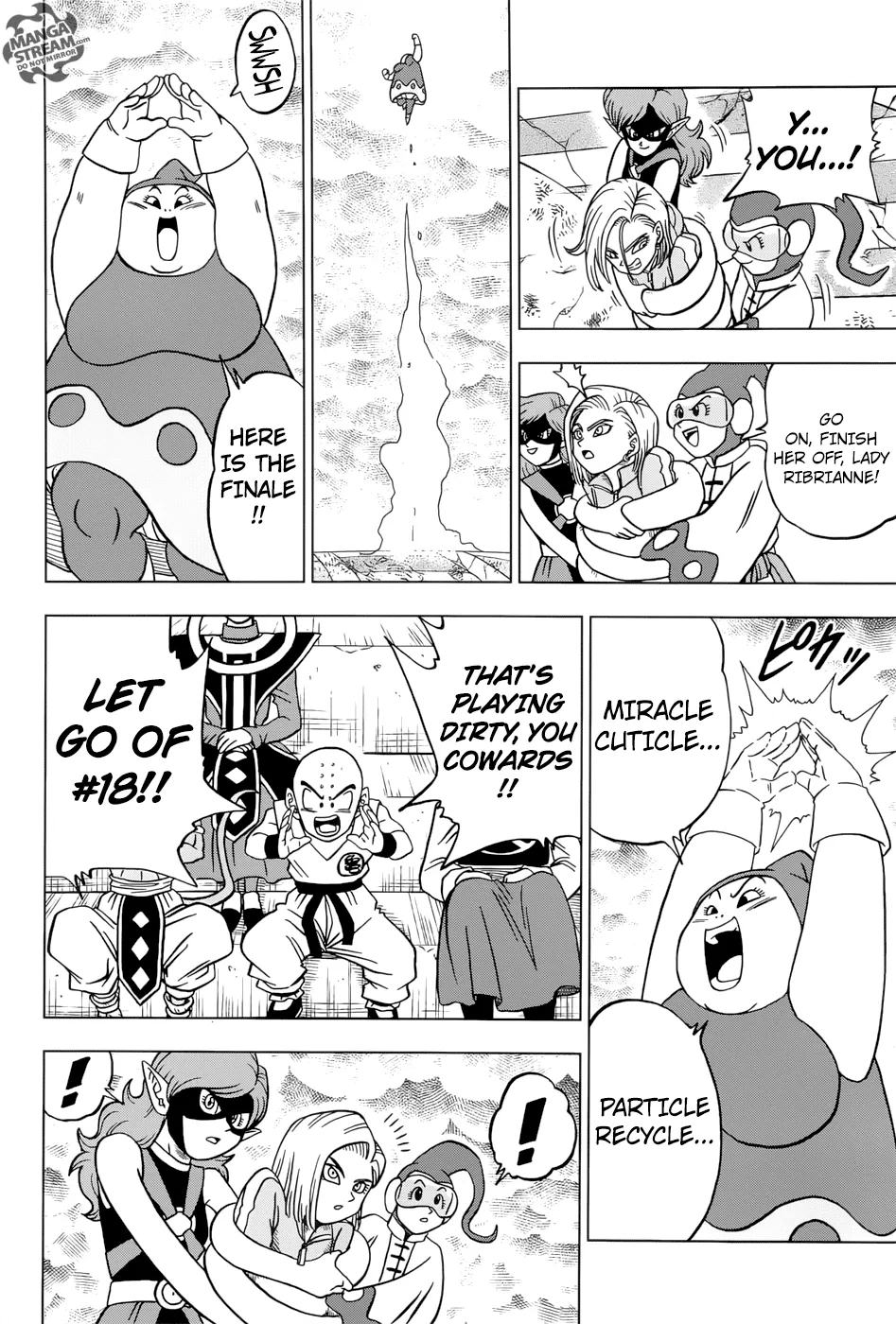 Dragon Ball Super Manga Chapter 36 page 22 - Quirky Competitors