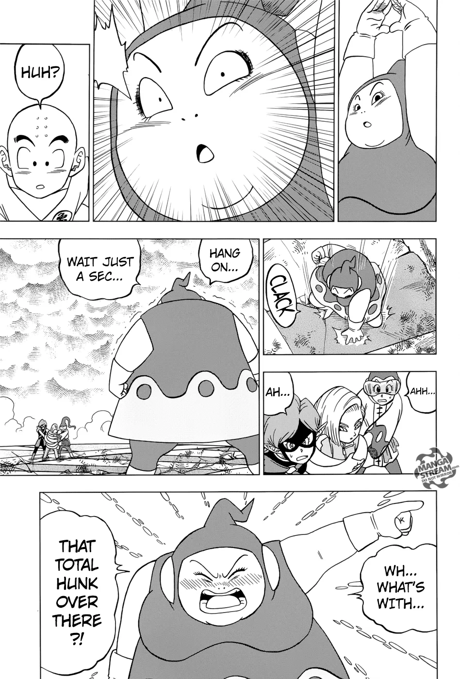 Dragon Ball Super Manga Chapter 36 page 23 - Quirky Competitors