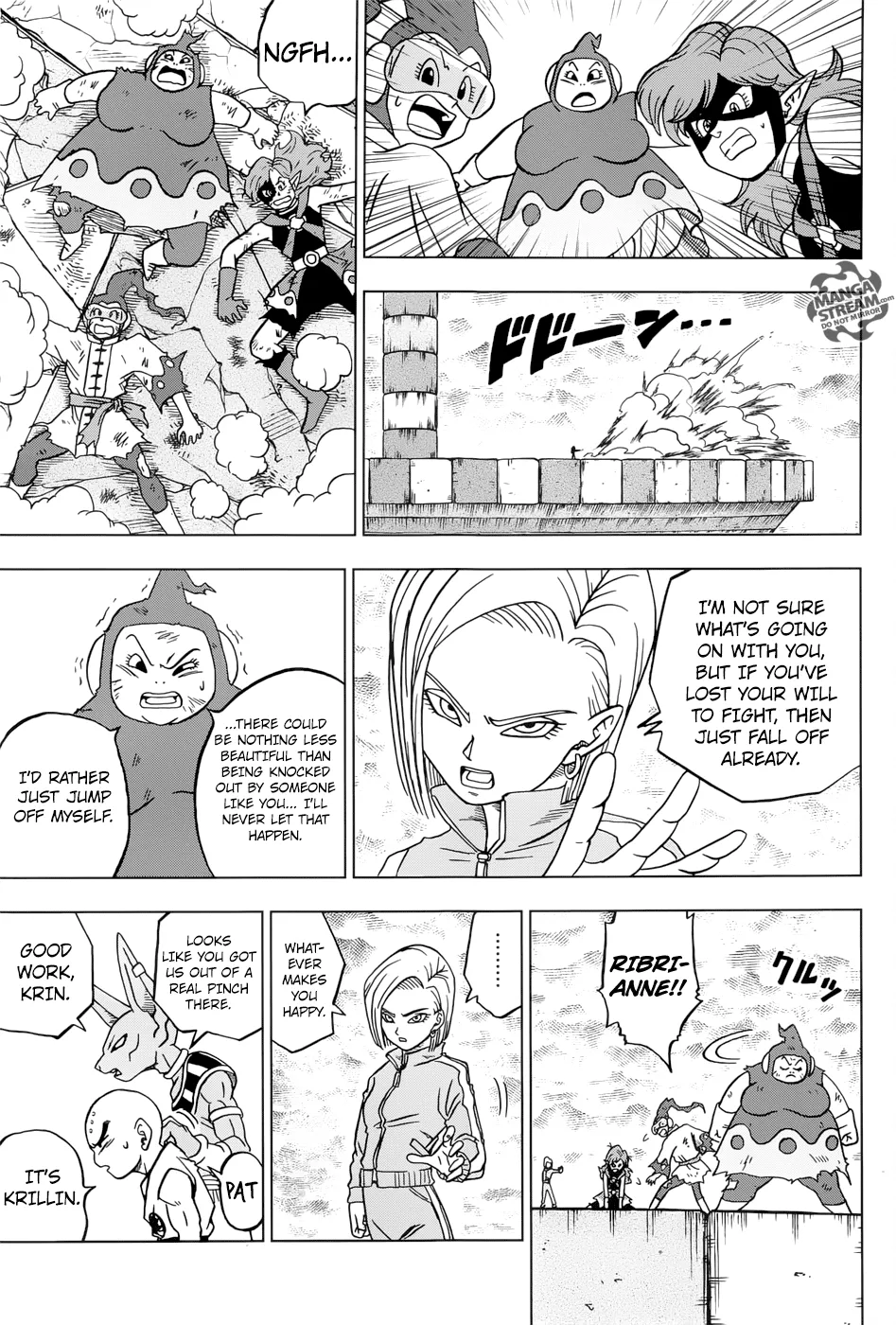 Dragon Ball Super Manga Chapter 36 page 27 - Quirky Competitors