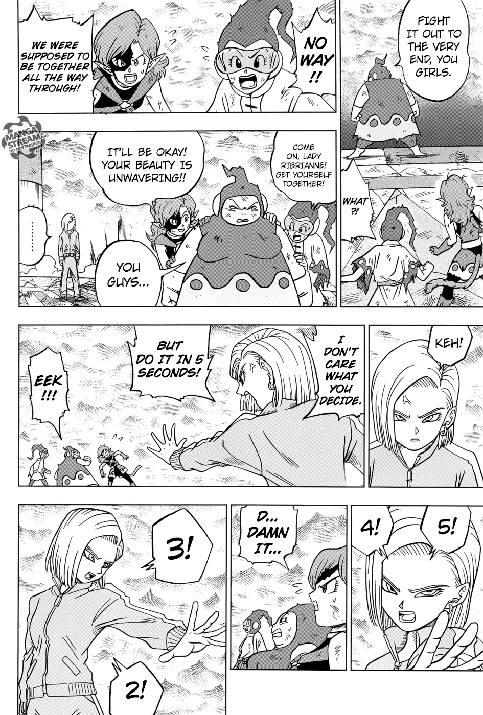 Dragon Ball Super Manga Chapter 36 page 28 - Quirky Competitors