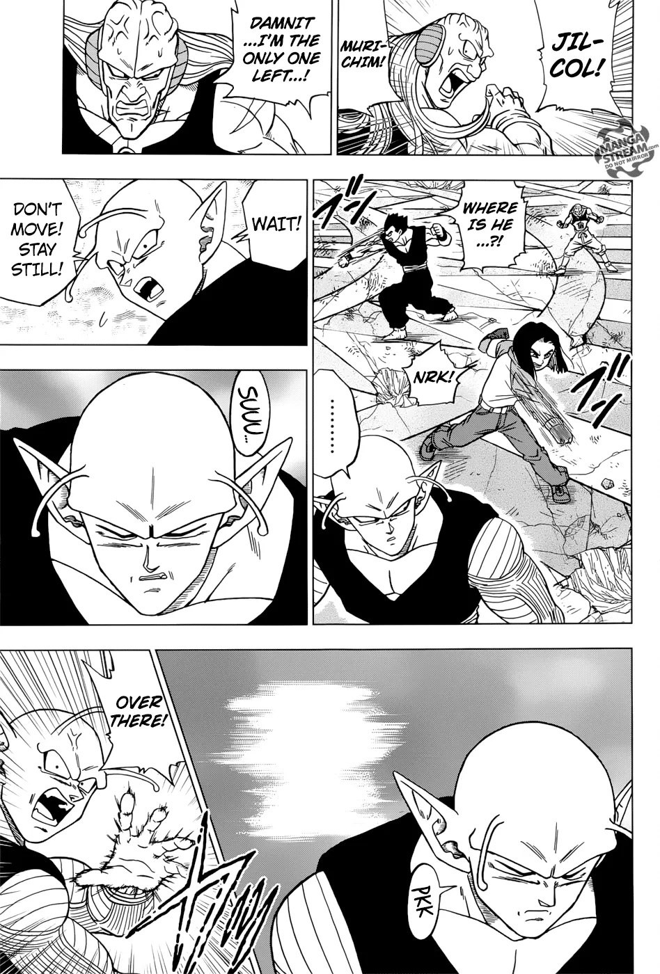 Dragon Ball Super Manga Chapter 36 page 33 - Quirky Competitors