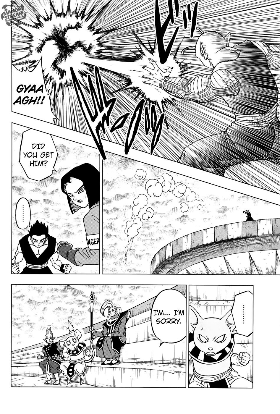 Dragon Ball Super Manga Chapter 36 page 34 - Quirky Competitors