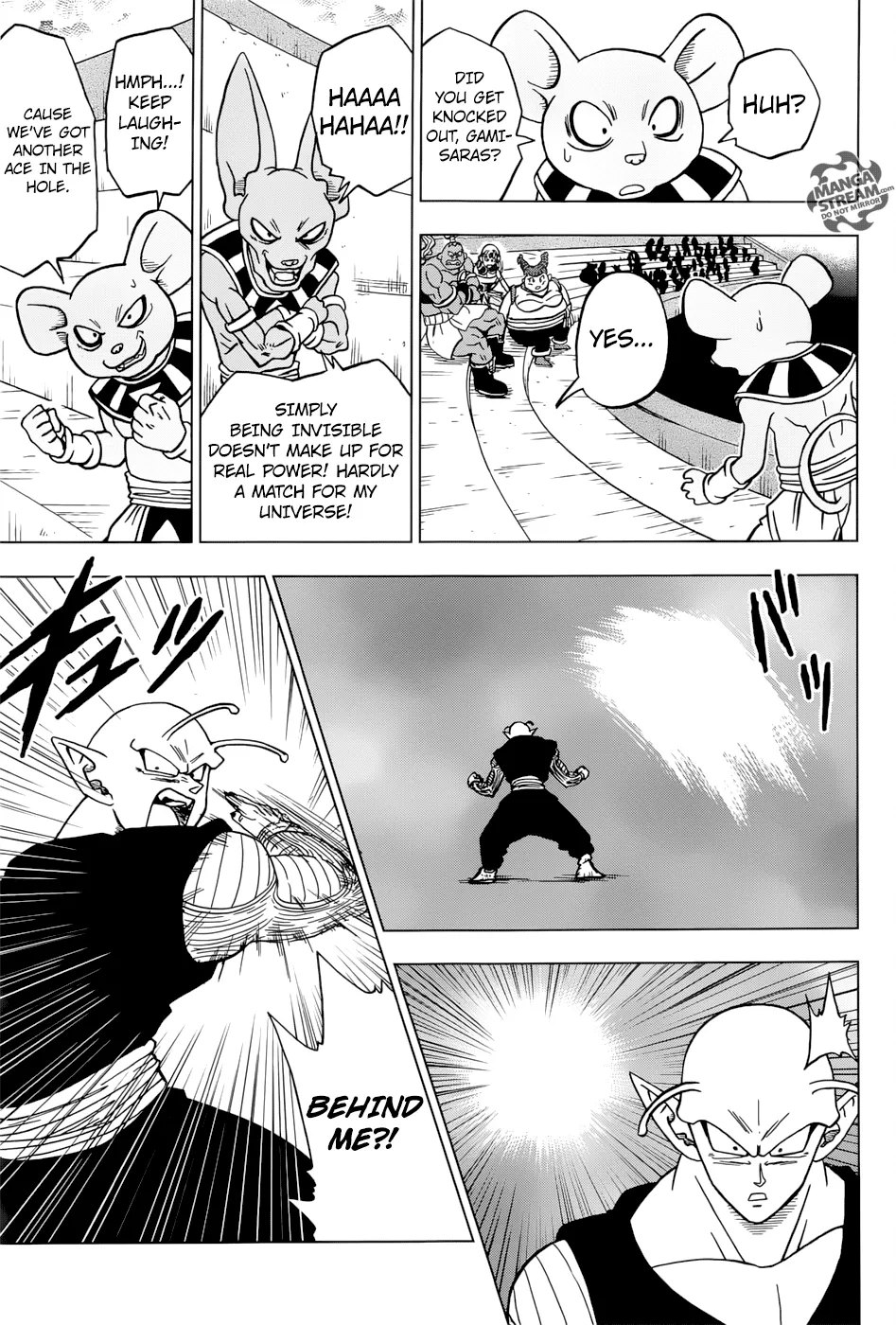 Dragon Ball Super Manga Chapter 36 page 35 - Quirky Competitors