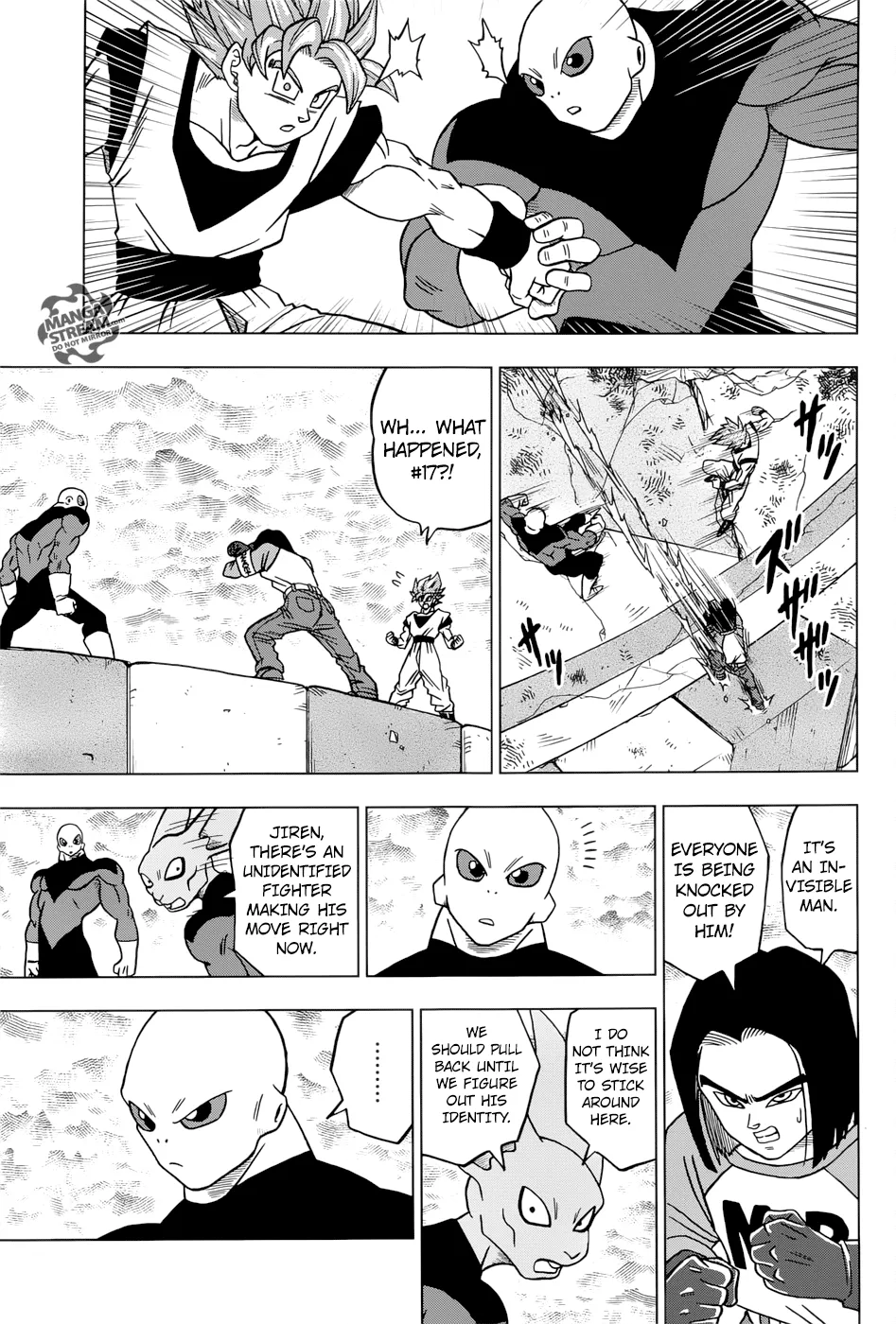 Dragon Ball Super Manga Chapter 36 page 39 - Quirky Competitors
