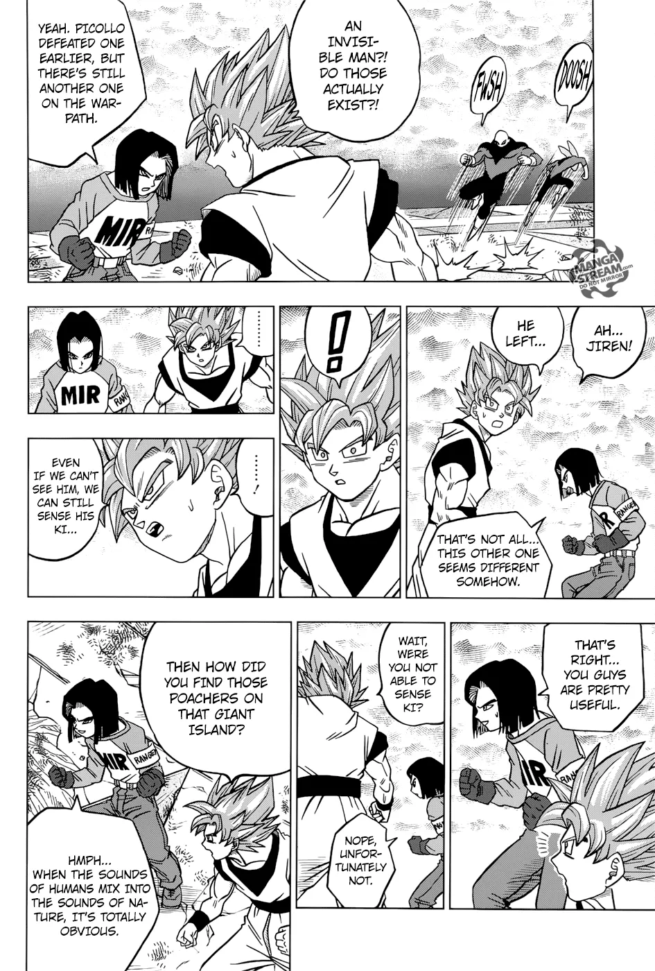 Dragon Ball Super Manga Chapter 36 page 40 - Quirky Competitors