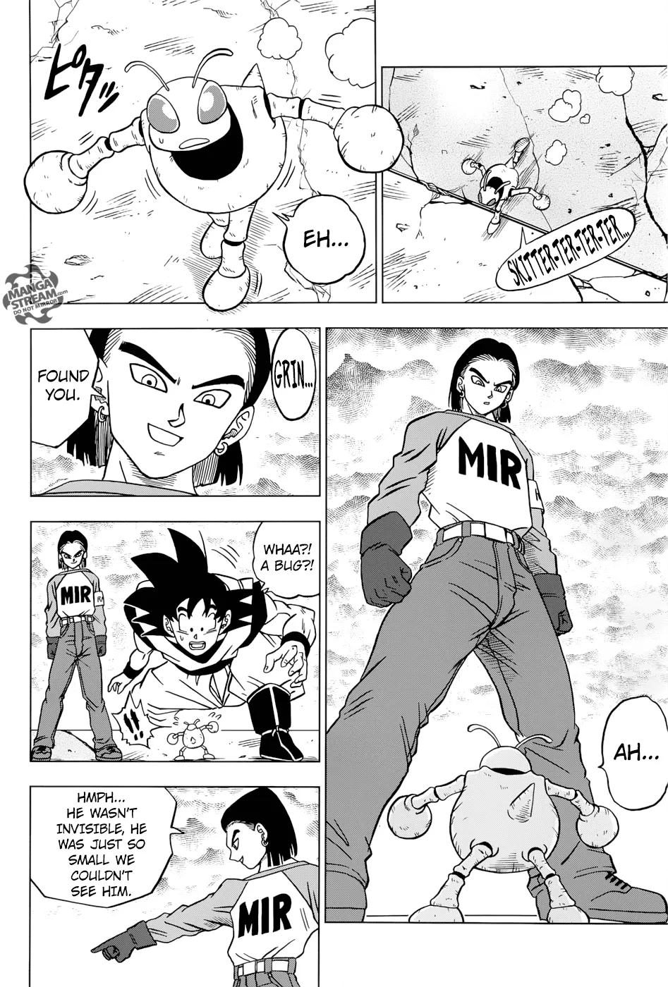 Dragon Ball Super Manga Chapter 36 page 42 - Quirky Competitors