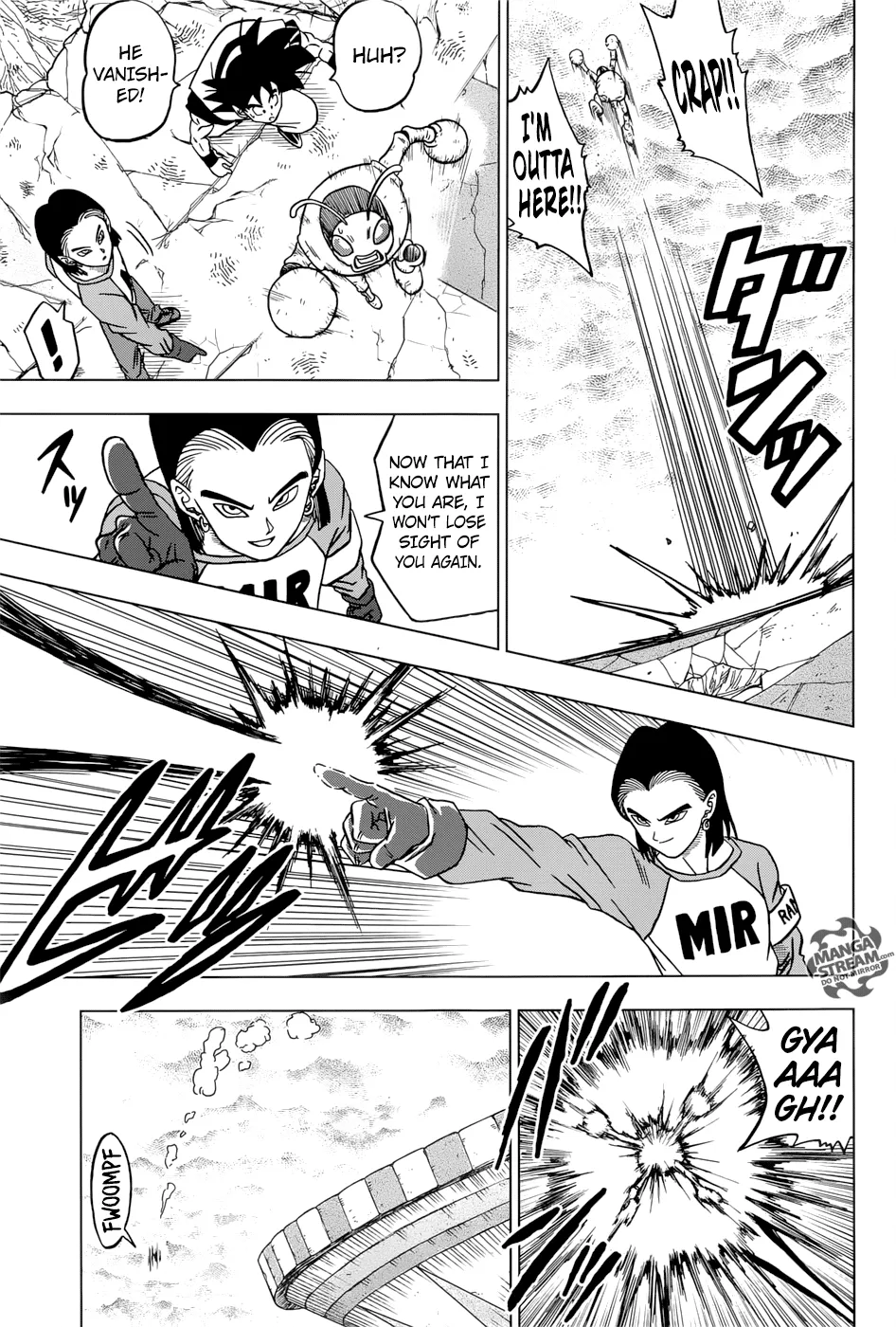 Dragon Ball Super Manga Chapter 36 page 43 - Quirky Competitors