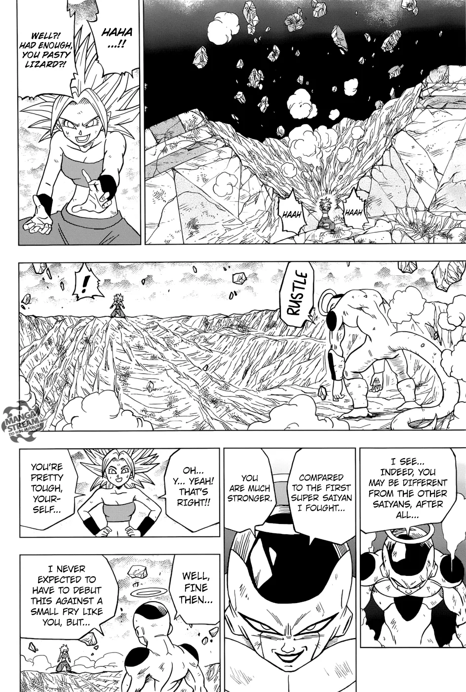 Dragon Ball Super Manga Chapter 37 page 10 - Awaken, Super Saiyan Kale