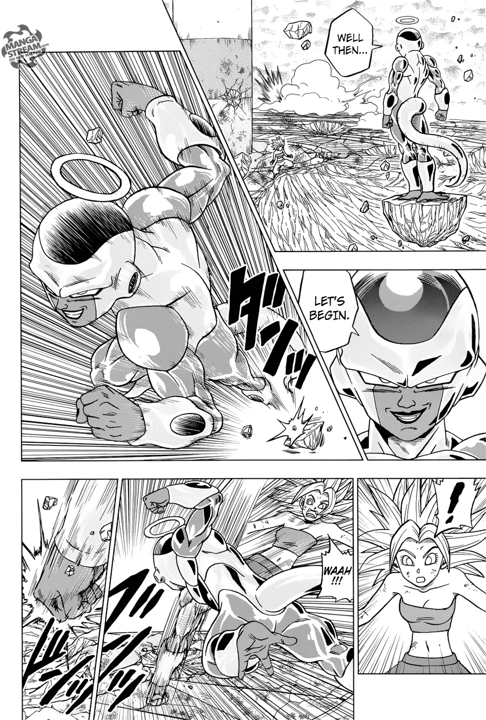 Dragon Ball Super Manga Chapter 37 page 14 - Awaken, Super Saiyan Kale