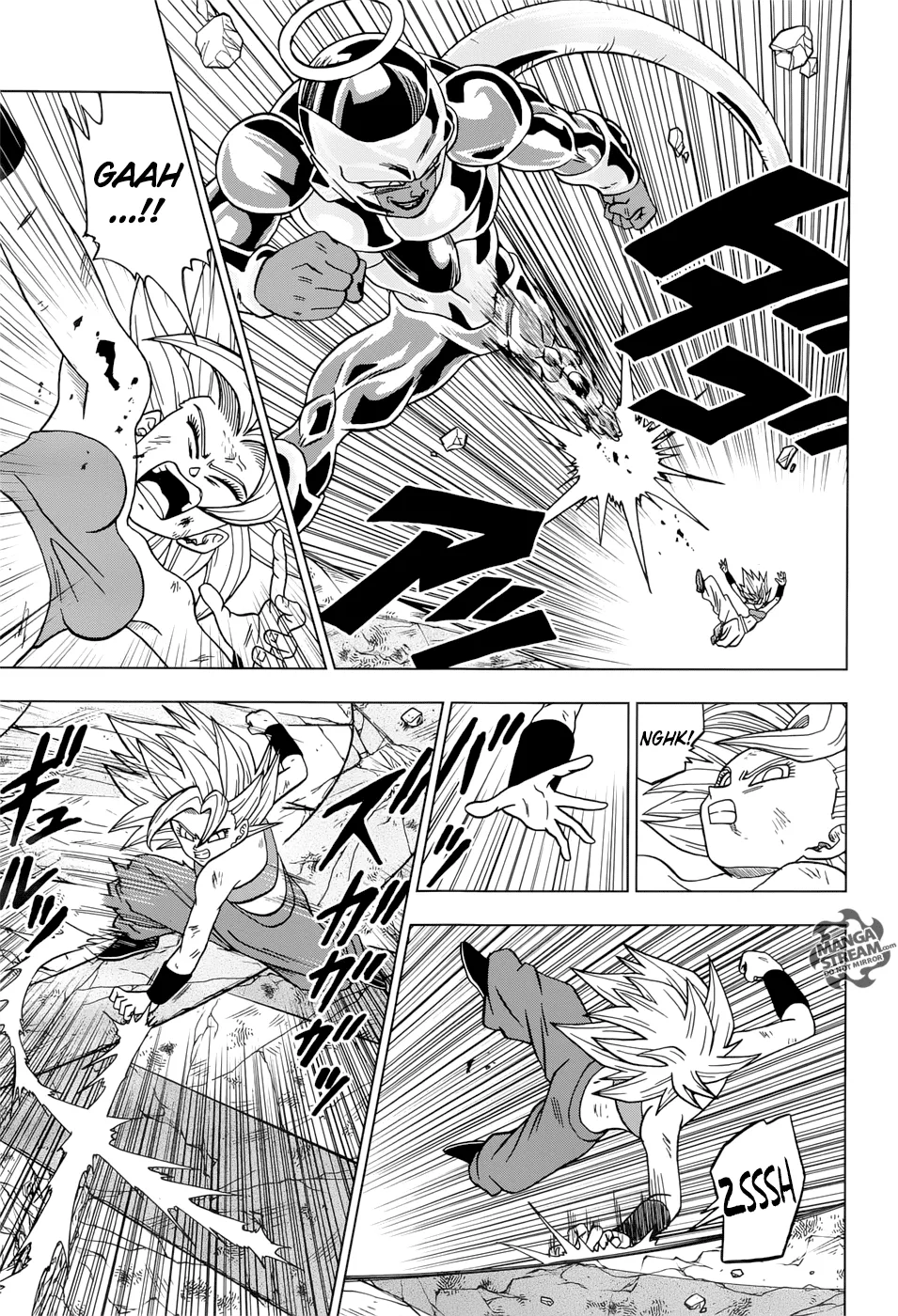 Dragon Ball Super Manga Chapter 37 page 17 - Awaken, Super Saiyan Kale