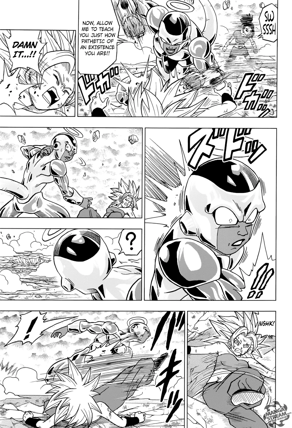 Dragon Ball Super Manga Chapter 37 page 21 - Awaken, Super Saiyan Kale