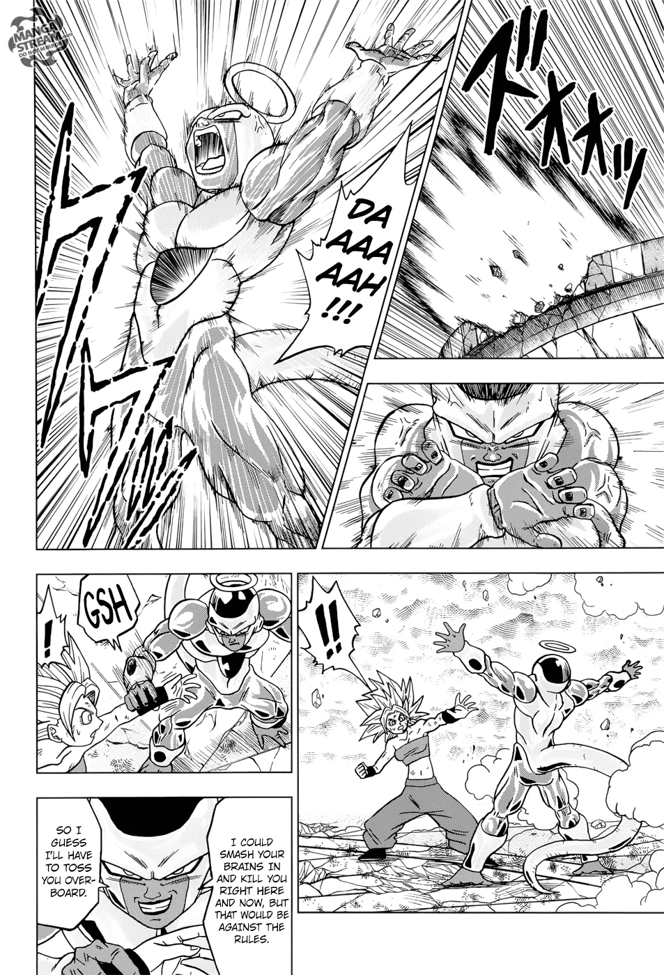 Dragon Ball Super Manga Chapter 37 page 24 - Awaken, Super Saiyan Kale