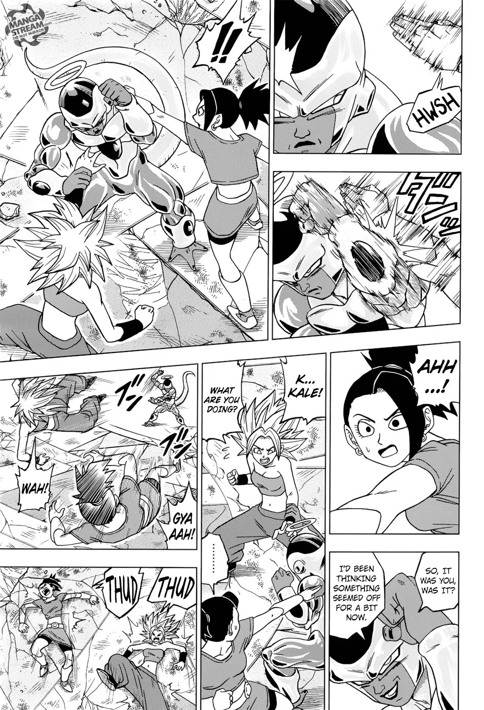 Dragon Ball Super Manga Chapter 37 page 25 - Awaken, Super Saiyan Kale