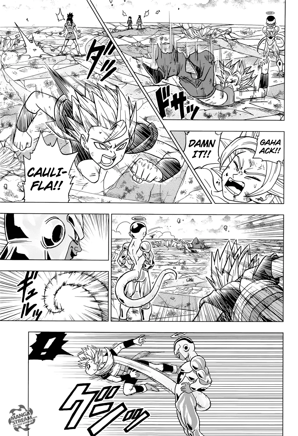 Dragon Ball Super Manga Chapter 37 page 31 - Awaken, Super Saiyan Kale