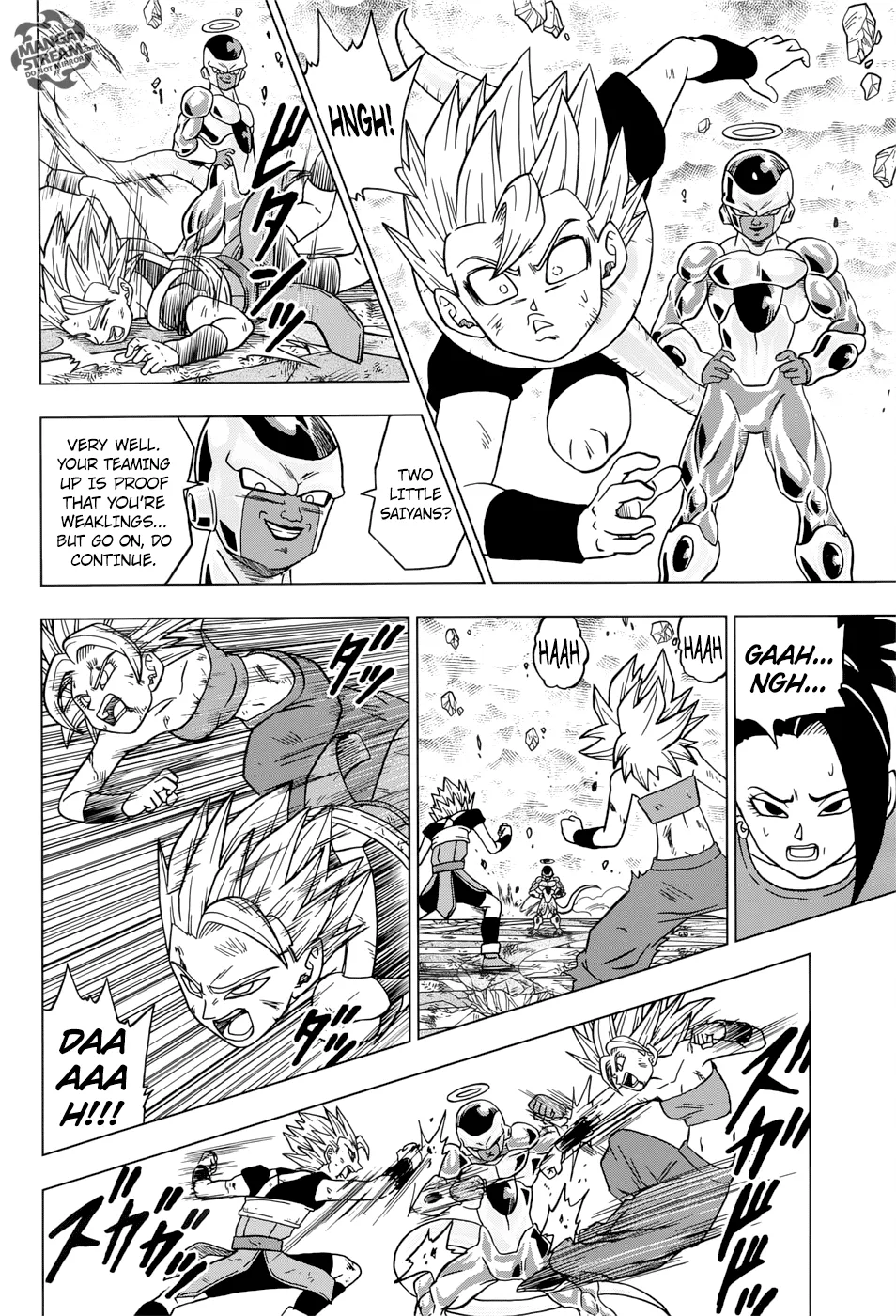 Dragon Ball Super Manga Chapter 37 page 32 - Awaken, Super Saiyan Kale