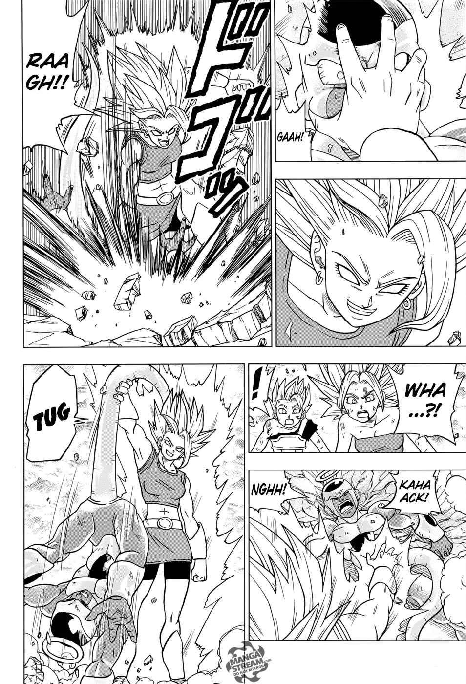 Dragon Ball Super Manga Chapter 37 page 36 - Awaken, Super Saiyan Kale