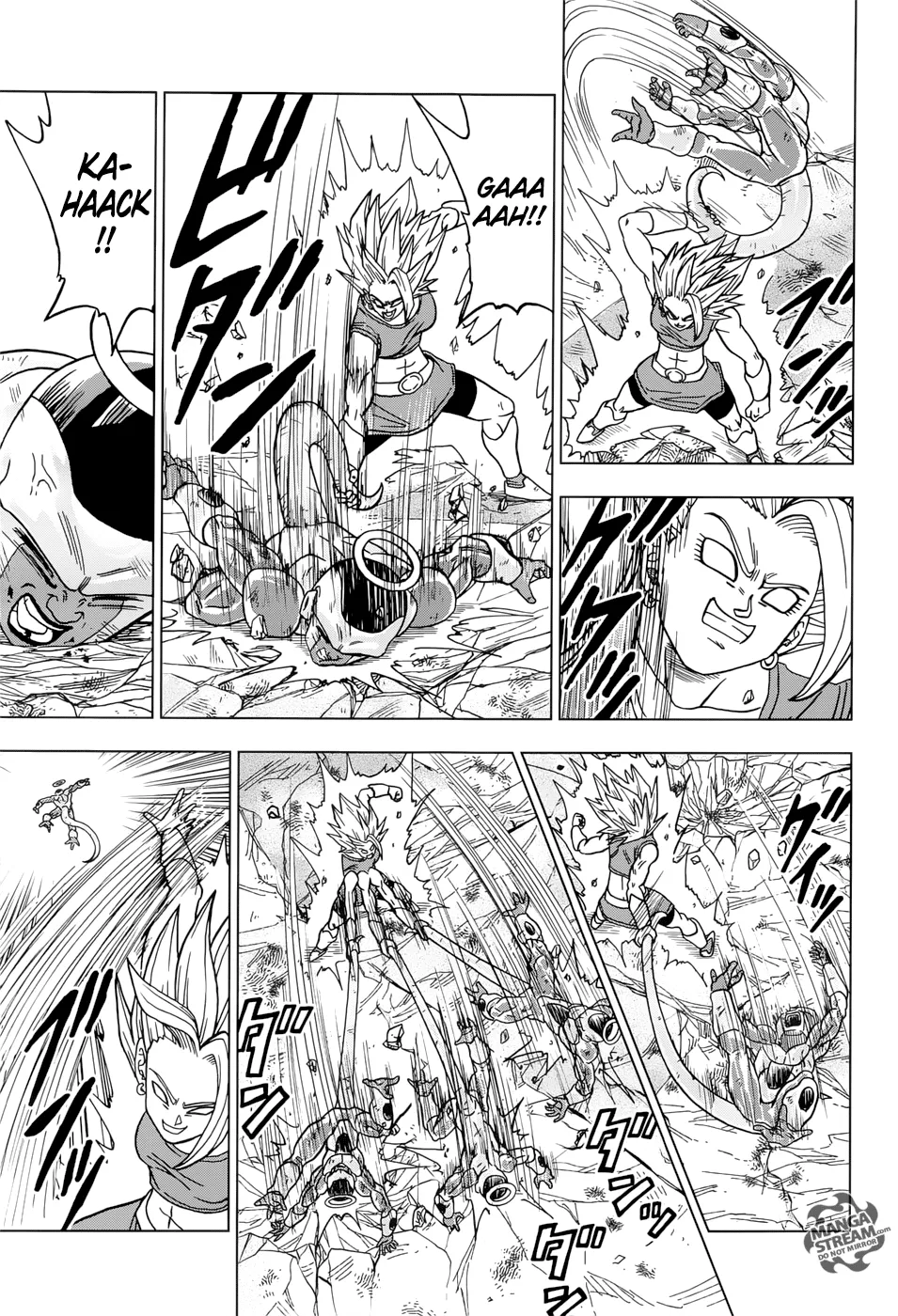 Dragon Ball Super Manga Chapter 37 page 37 - Awaken, Super Saiyan Kale