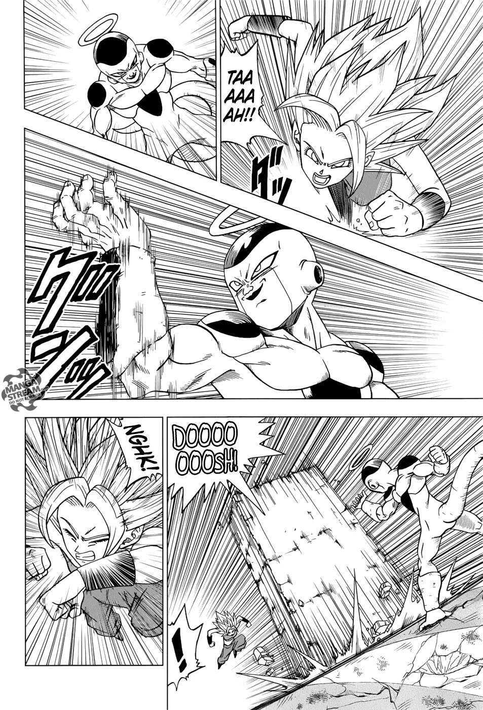 Dragon Ball Super Manga Chapter 37 page 4 - Awaken, Super Saiyan Kale
