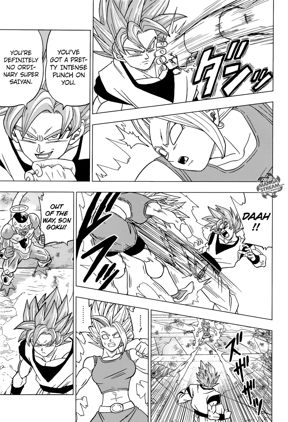 Dragon Ball Super Manga Chapter 37 page 41 - Awaken, Super Saiyan Kale