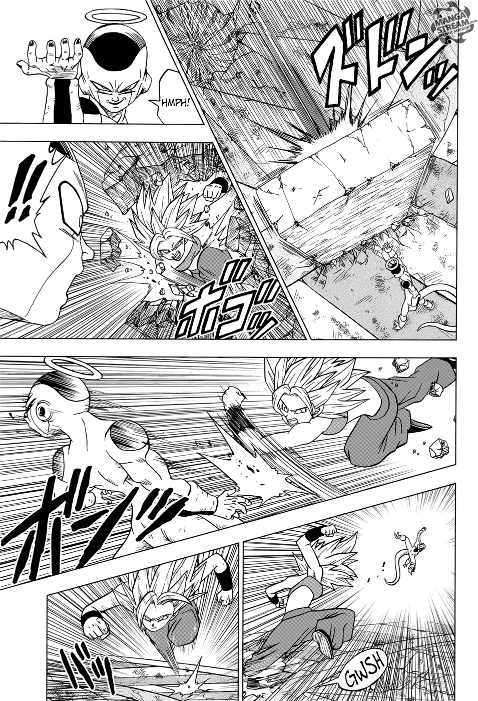 Dragon Ball Super Manga Chapter 37 page 5 - Awaken, Super Saiyan Kale