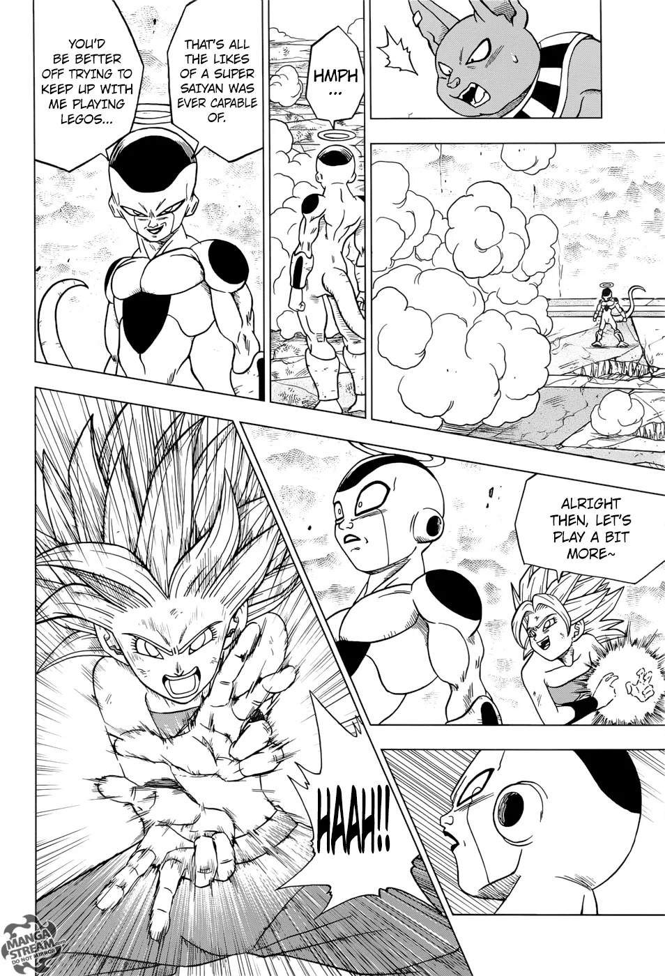 Dragon Ball Super Manga Chapter 37 page 8 - Awaken, Super Saiyan Kale