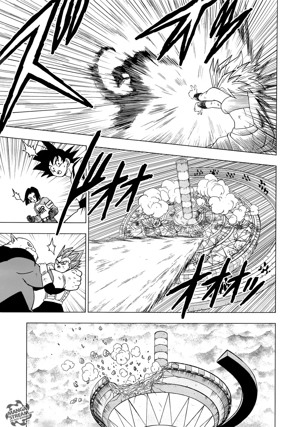 Dragon Ball Super Manga Chapter 37 page 9 - Awaken, Super Saiyan Kale