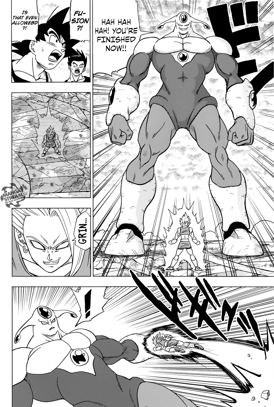Dragon Ball Super Manga Chapter 38 page 10 - Universe 6's Last Resort