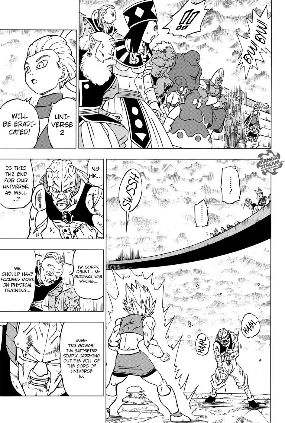 Dragon Ball Super Manga Chapter 38 page 13 - Universe 6's Last Resort